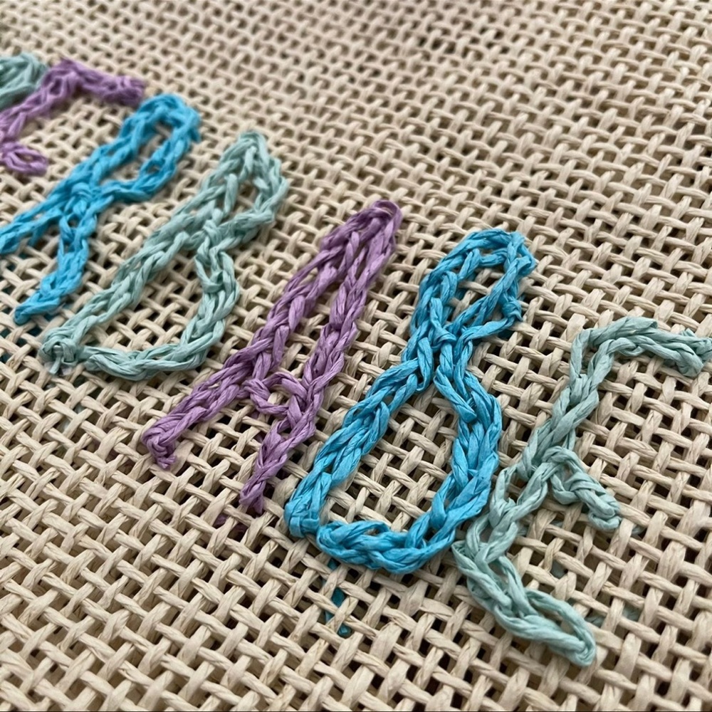 Mermaid Strawlike bag/tote - Picture 3 of 12